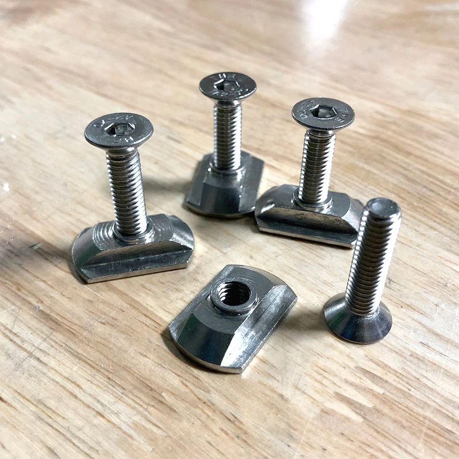 M6 Hydrofoil Stainless Steel Track Nuts(4) And M6 Mounting Screws(4) Discounts Apply ! 1 M6 Hydrofoil Stainless Steel Track Nuts(4) And M6 Mounting Screws(4) Discounts Apply !