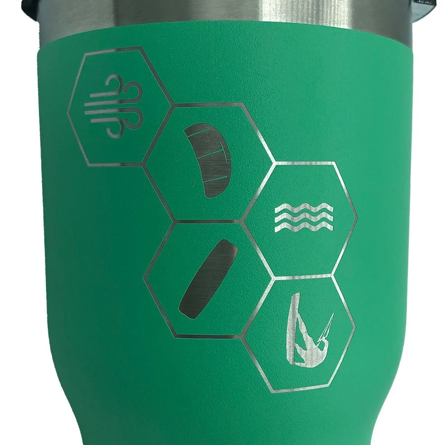 Kiteboarding.com 20 Ounce Stainless Steel Tumbler - Mint Green Discounts Apply ! 3 Kiteboarding.com 20 Ounce Stainless Steel Tumbler - Mint Green Discounts Apply ! - Image 3