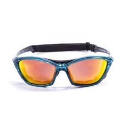 Ocean Lake Garda Kiteboarding Water Shades - Blue Transparent W/Red Revo Lens Discounts Apply ! -WindCore Store ocean lake garda glasses blue transparent revo red lense 3