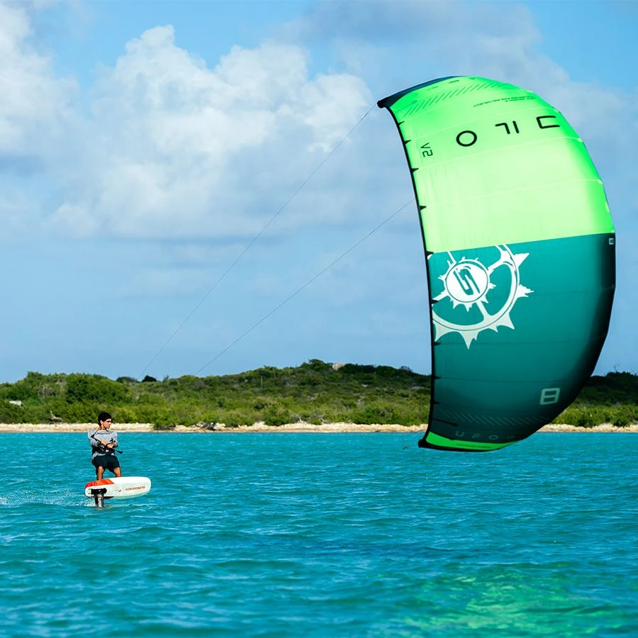 Slingshot UFO V2 Limited Edition Green Zero Strut Foil Kite - 30% Off Discounts Apply ! 4 Slingshot UFO V2 Limited Edition Green Zero Strut Foil Kite - 30% Off Discounts Apply ! - Image 4